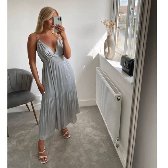 Zara Dresses & Skirts - Zara Pleated Slip Dress New